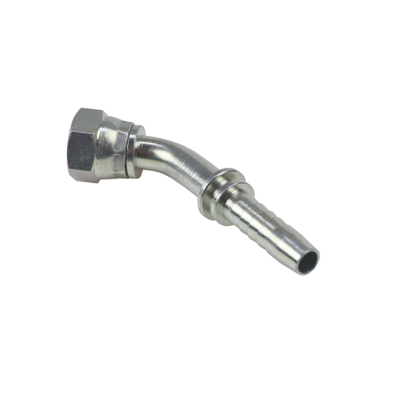 Końcówka zakucie metryczna kątowa gwint wewnętrzny DKOL 45° DN08 08L M14x1.5 HYDRAL - Image 2