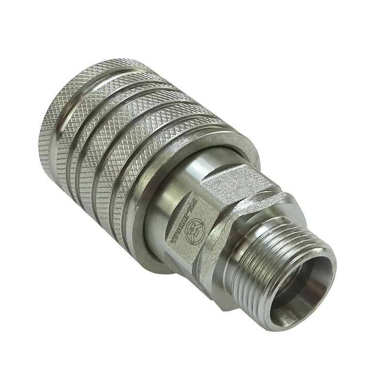 Szybkozłącze hydrauliczne gniazdo M22x1.5 gwint zewnętrzny EURO PUSH-PULL (9100822G) (ISO 7241-A) HYDRAL - Image 5