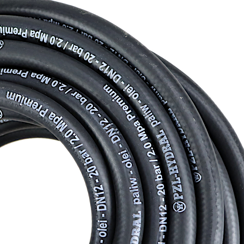 Wąż do paliw olei DN12 FI-12 20 bar 2.0 Mpa 20m Premium HYDRAL widoczna cena za 1 mb