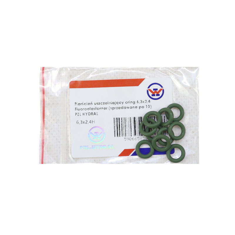 Pierścień uszczelniający O-ring 6,3x2,4 oring Fluoroelastomer Viton PZL HYDRAL (sprzedawane po 10 szt - cena za szt ) - Image 3