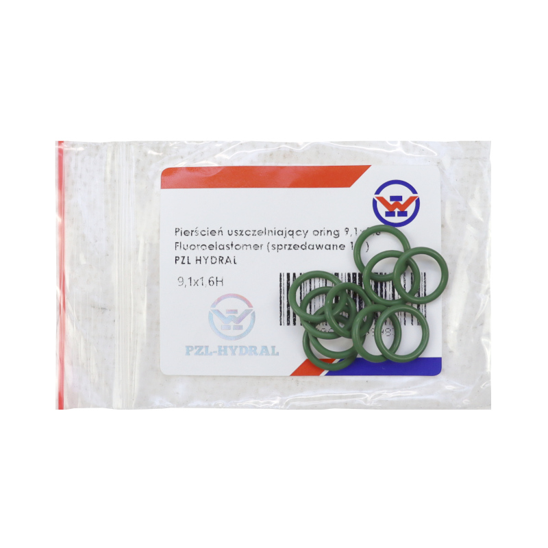 Pierścień uszczelniający O-ring 9,1x1,6 oring Fluoroelastomer Viton PZL HYDRAL (sprzedawane po 10 szt - cena za szt ) - Image 3