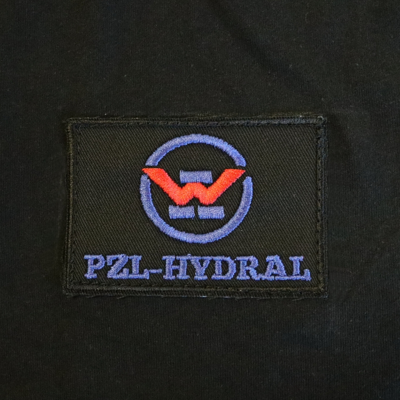 Koszulka z krótkim rękawem, gramatura 180, 100% bawełna czarna (XXXL) HYDRAL - Image 2