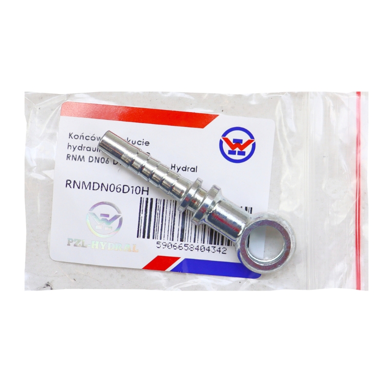 Końcówka zakucie hydrauliczne oczko RNM DN06 D10 Premium PZL HYDRAL - Image 4