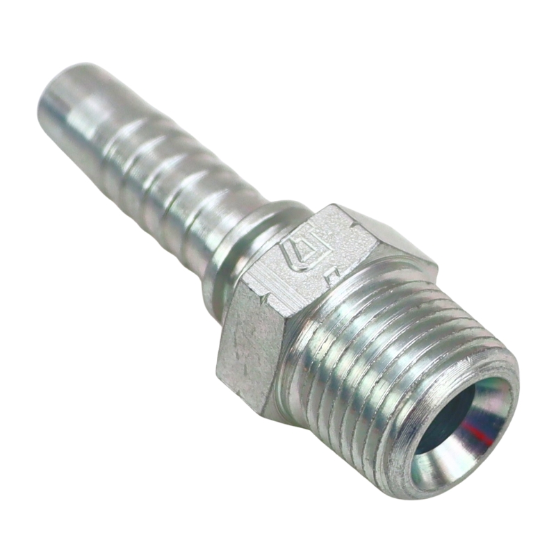 Końcówka zakucie hydrauliczne AGN DN10 NPTF 3/8" gwint zewnętrzny Premium PZL HYDRAL - Image 2