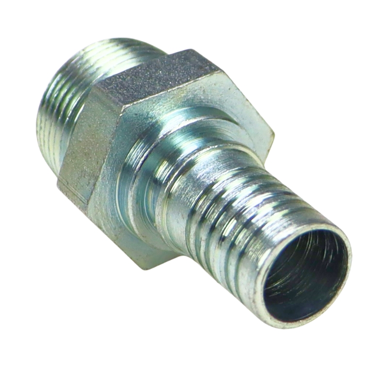 Końcówka węża teflonowego karbowanego PTFE DN12, typ B M22x1,5 przewody ciężarówka PZL-Hydral - Image 2