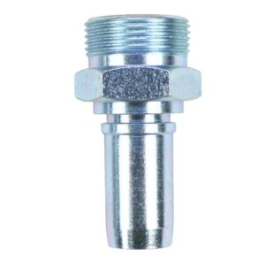 Końcówka węża teflonowego karbowanego PTFE DN15, typ B1 M26x1,5 przewody ciężarówka PZL-Hydral