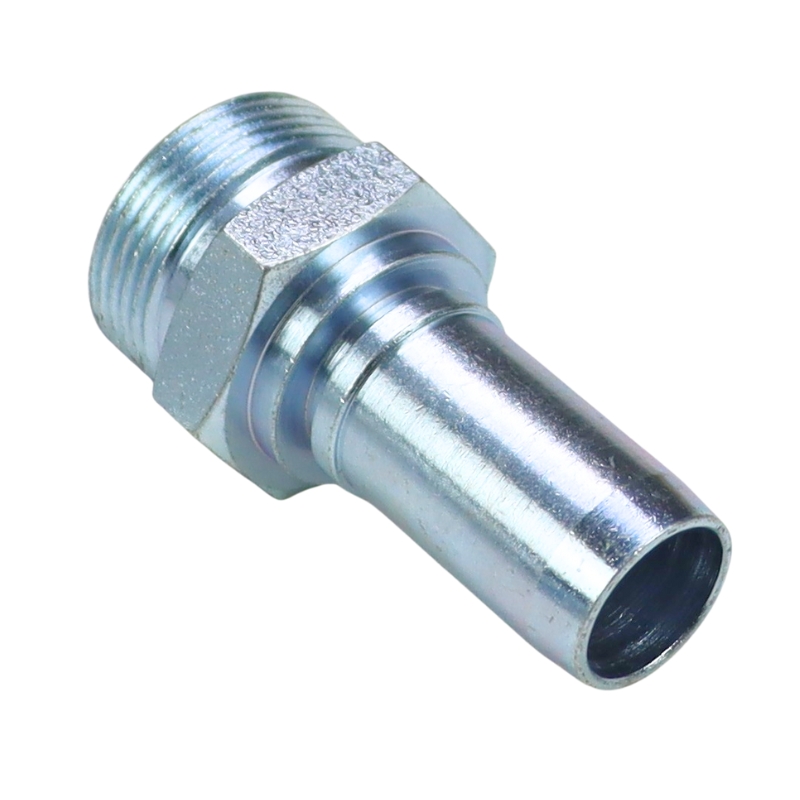 Końcówka węża teflonowego karbowanego PTFE DN15, typ B1 M26x1,5 przewody ciężarówka PZL-Hydral - Image 2
