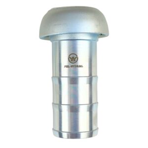 Wtyczka złącza dźwigniowego PERROT z końcówką wyoblaną do węża kompletne wersja ciężka 70-65mm Premium HYDRAL