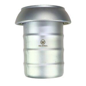 Wtyczka złącza dźwigniowego PERROT z końcówką wyoblaną do węża kompletna FI-159 / 154mm HYDRAL