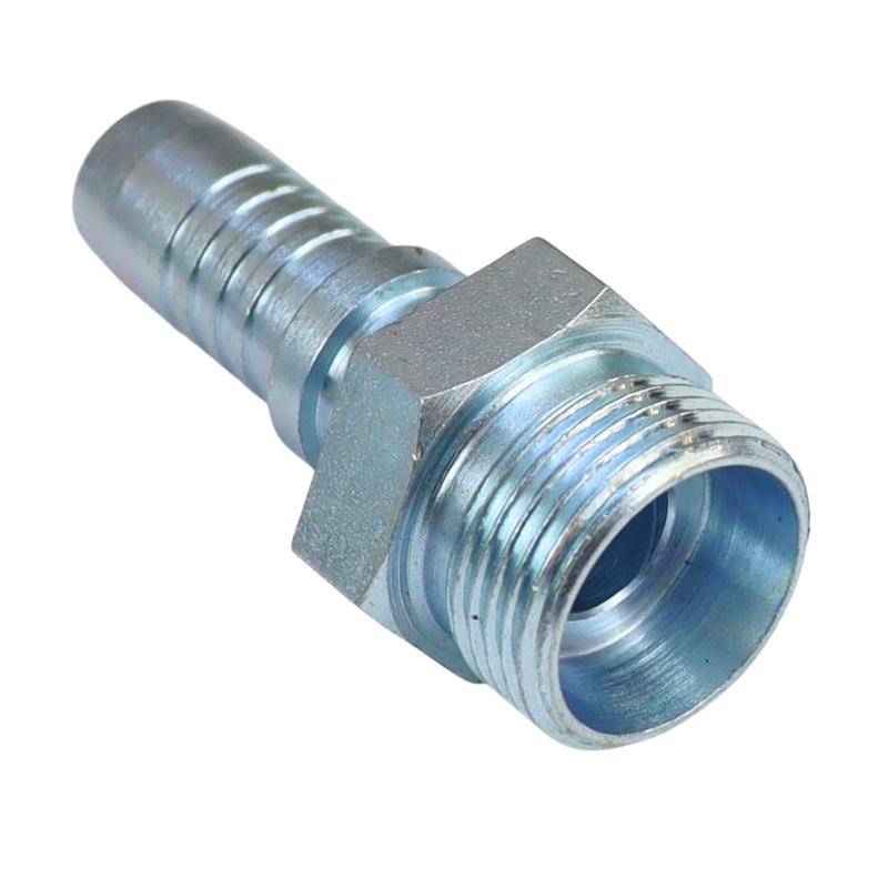 Końcówka węża teflonowego karbowanego PTFE DN12, typ B M22x1,5 przewody ciężarówka PZL-Hydral - Image 2