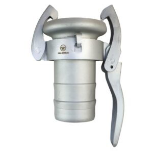 Gniazdo złącza dźwigniowego PERROT z końcówką wyoblaną do węża kompletne z uszczelką FI-89 / 89mm HYDRAL