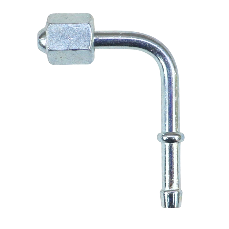 Końcówka rurka wygięta gwint wewnętrzny 90 DN03 M10X1 na wąż 4-5mm 8040.90.0300 ( złączka kolanowa do węża ) PZL HYDRAL