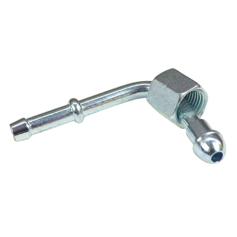 Końcówka rurka wygięta gwint wewnętrzny 90 DN03 M10X1 na wąż 4-5mm 8040.90.0300 ( złączka kolanowa do węża ) PZL HYDRAL - Image 2