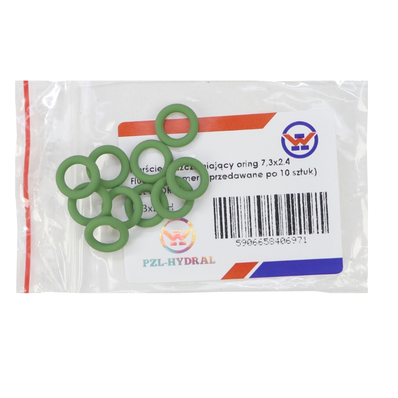 Pierścień uszczelniający O-ring 7,3x2,4 oring Fluoroelastomer Viton PZL HYDRAL (sprzedawane po 10 szt - cena za szt ) - Image 3