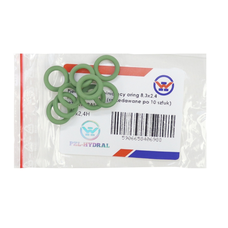 Pierścień uszczelniający O-ring 8,3x2,4 oring Fluoroelastomer Viton PZL HYDRAL (sprzedawane po 10 szt - cena za szt ) - Image 3