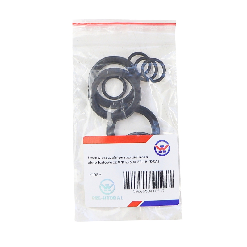 Zestaw uszczelnień rozdzielacza oleju ładowacz UNHZ-500 PZL-HYDRAL - Image 3