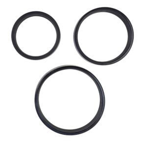 Zestaw uszczelnień siłownika teleskopowego 3-członowego stary typ przyczepa HL-6T PZL-HYDRAL