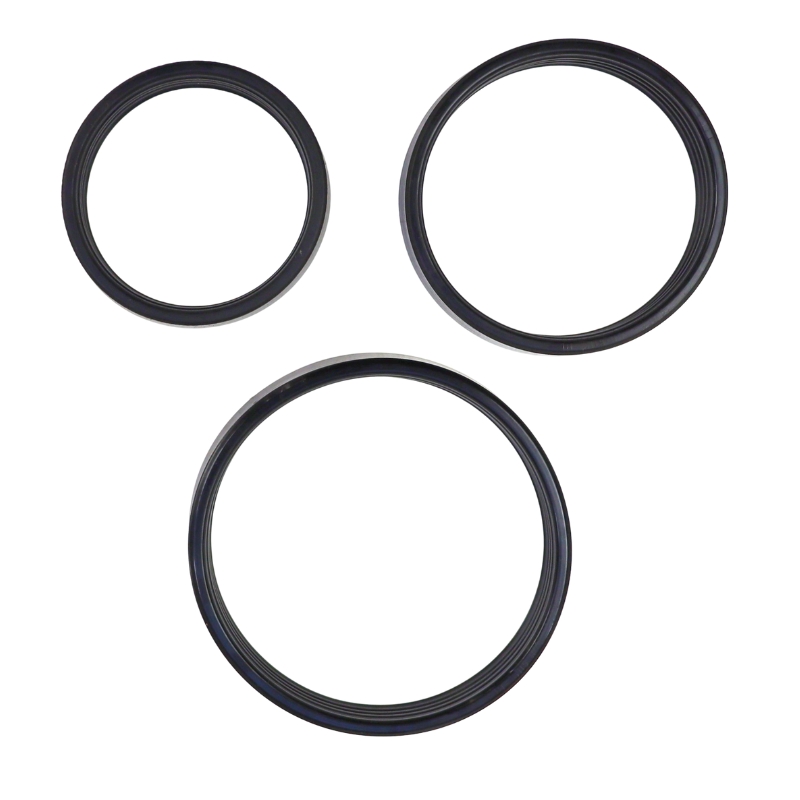 Zestaw uszczelnień siłownika teleskopowego 3-członowego stary typ przyczepa HL-6T PZL-HYDRAL