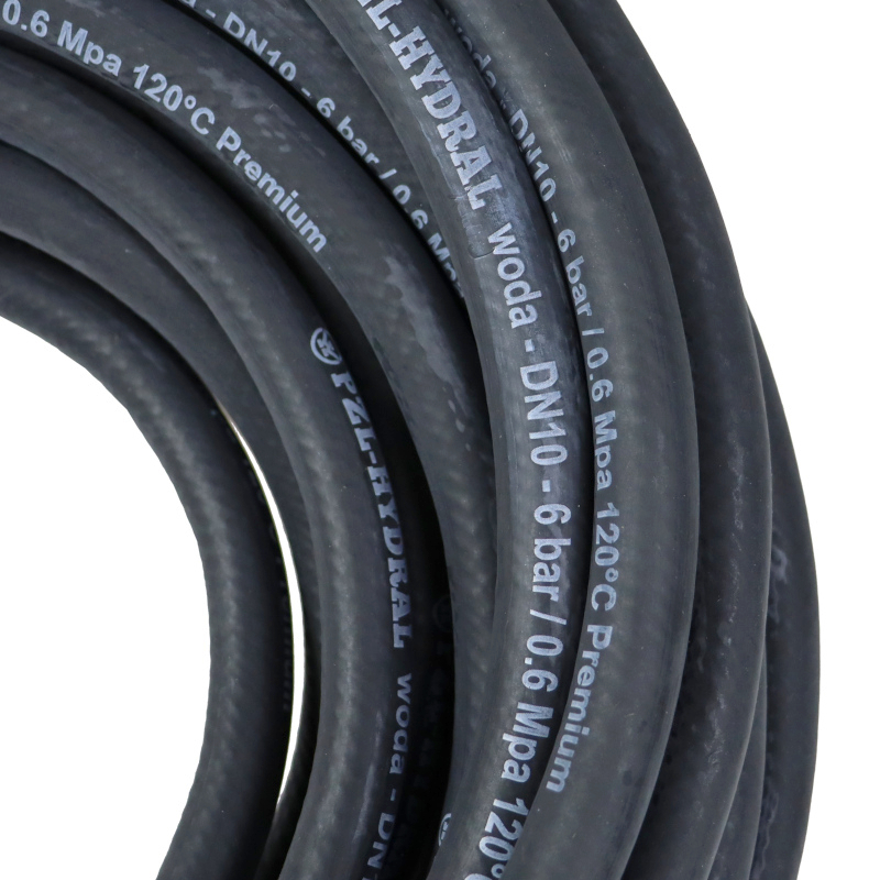 Wąż do układu chłodzenia i gorącej wody - EPDM DN10 - 6 bar / 0.6 Mpa 120°C - Premium HYDRAL sprzedawany na metry - Image 2