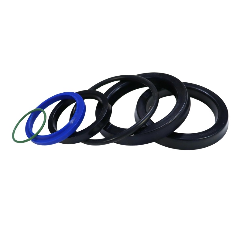 Zestaw uszczelnień siłownika wysięgnika CJ2D-80/45/H stary typ ładowacz Cyklop T-214 PZL HYDRAL - Image 2