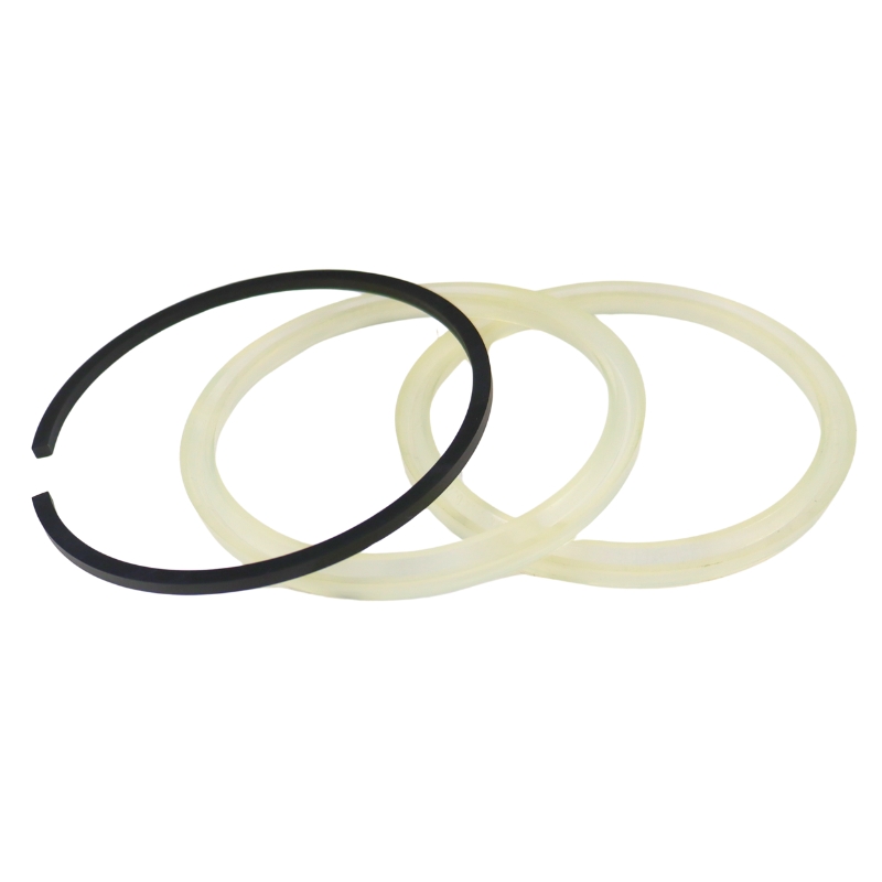 Zestaw uszczelnień siłownika wspomagania podnoszenia ramion + pierścień stalowy C-385 PZL HYDRAL - Image 2