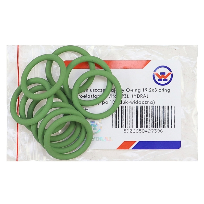 Pierścień uszczelniający O-ring 19,2x3 oring Fluoroelastomer Viton PZL HYDRAL (sprzedawany po 10 sztuk-widoczna cena za 1 sztukę) - Image 3