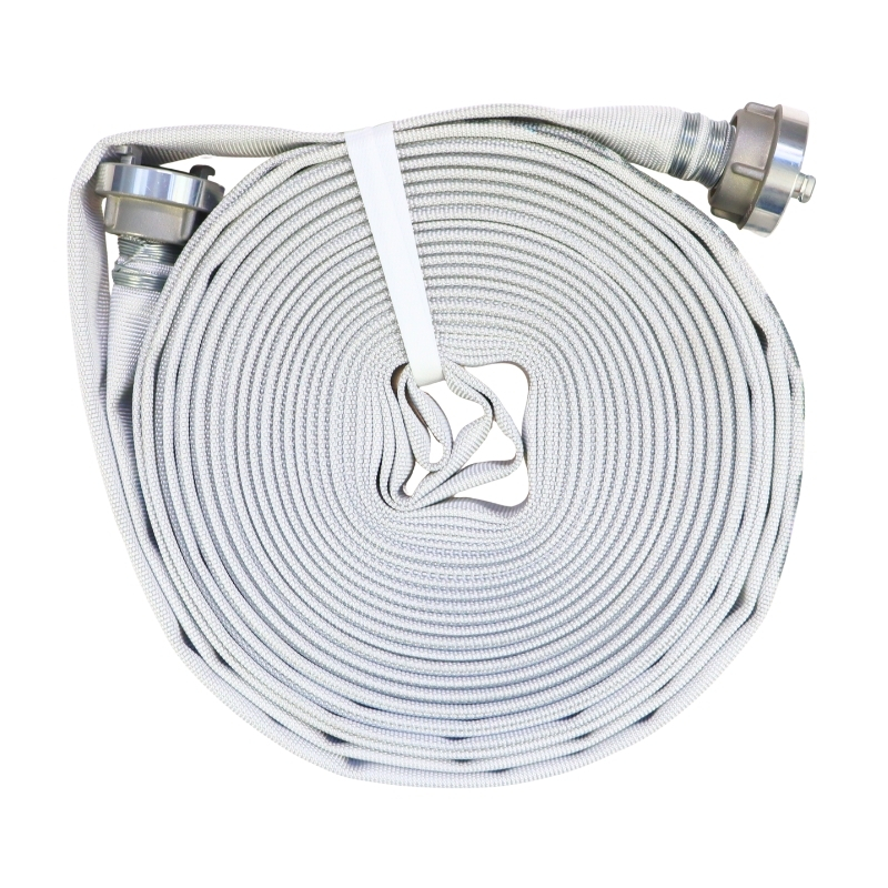 Wąż strażacki motopompy ppoż. z końcówkami storz 25mm kolor biały Fi-25mm / 1" 20m PZL HYDRAL