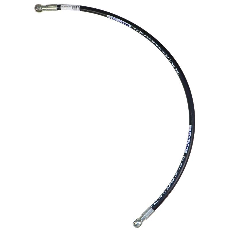 Przewód hydrauliczny 330 bar oczko D18 / oczko D18 DN10 L-1000mm DN10-2SN PZL-HYDRAL